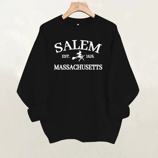 Round neck fleece sweatshirt sports sweatshirt