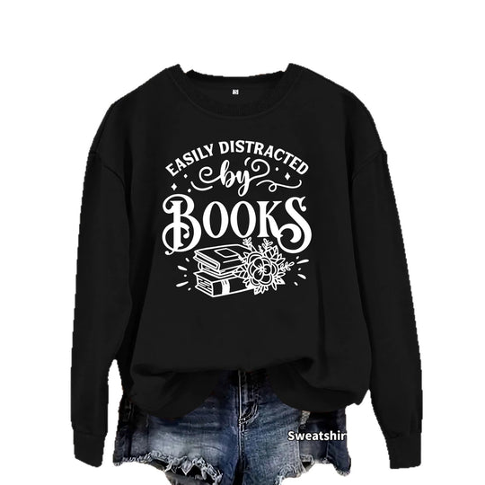 Round neck fleece sports hoodie