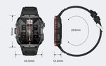 New QX11 Smart Bluetooth Watch - Health Tracking, Notifications, Touchscreen, USB Charging - Allen-Fitness