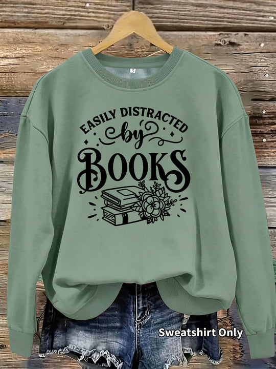 Round neck fleece sports hoodie