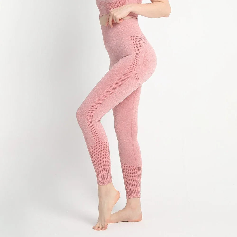Yoga Leggings Sport Women Fitness Legging Seamless Workout Leggings Fashion Push Up Leggings Gym Women Clothing Dropshipping - Allen-Fitness