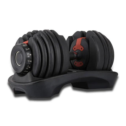 24KG Adjustable Dumbbell Gym Weight Lifting Dumbbell Home Fitness Equipment - Allen - Fitness