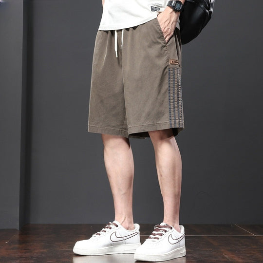 Versatile and Handsome Sports Thin Middle Pants