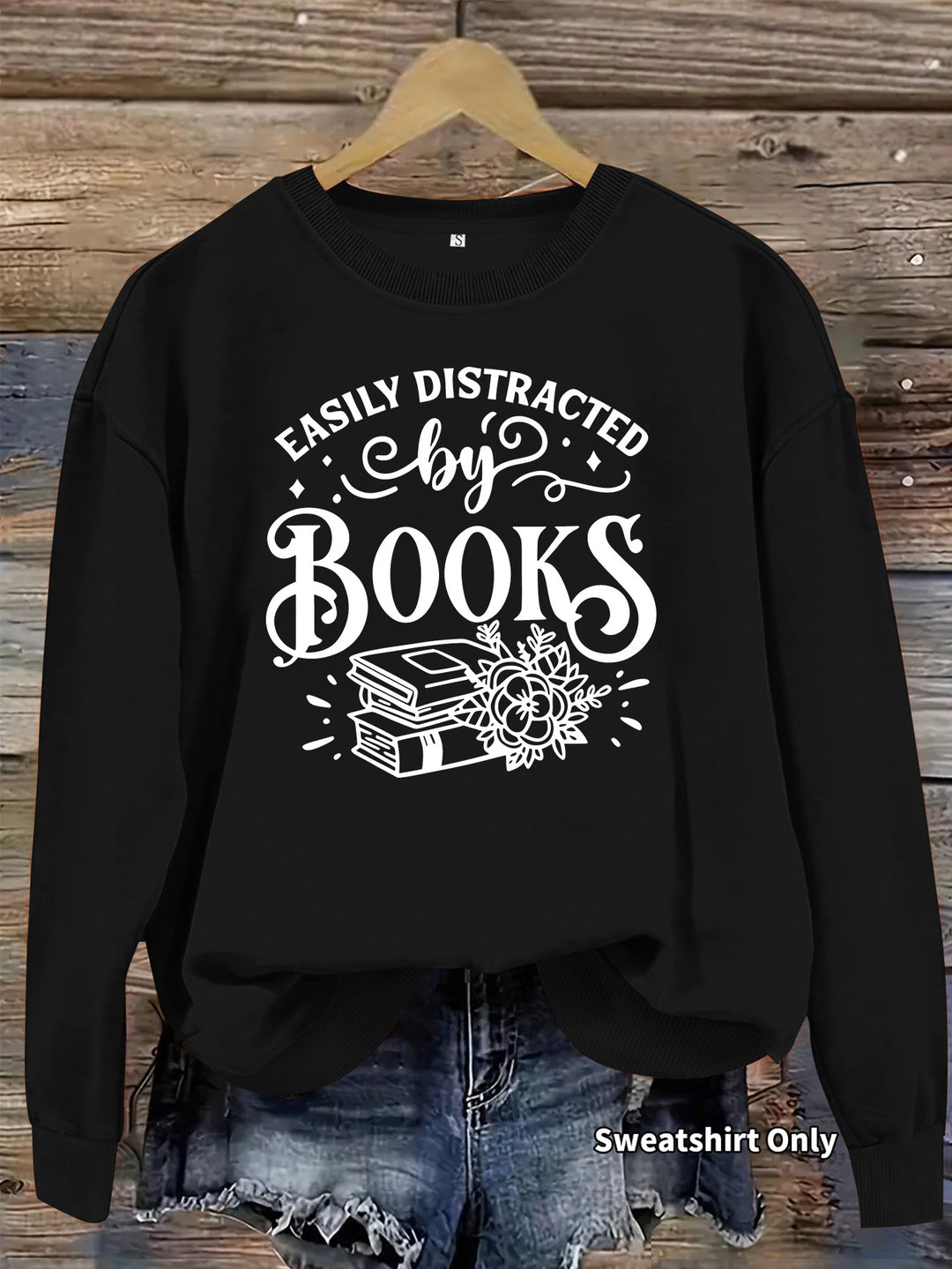 Round neck fleece sports hoodie