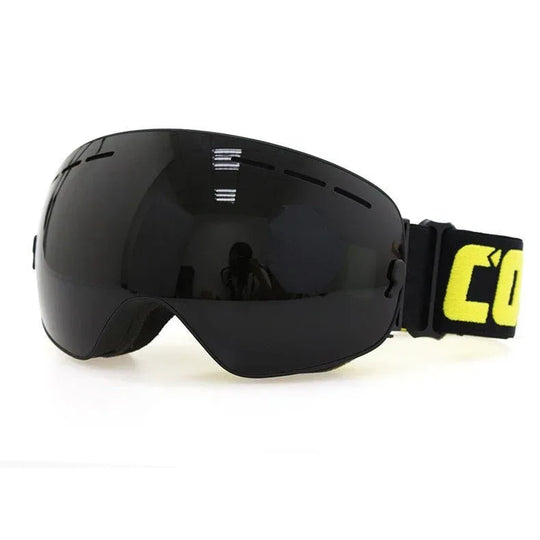 Ultimate Anti-Fog Ski Goggles for Winter Sports - Unisex &amp; Large Spherical Fit - Allen-Fitness