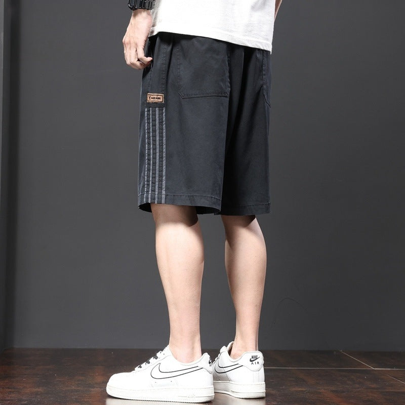 Versatile and Handsome Sports Thin Middle Pants