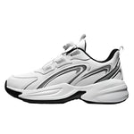 Waterproof Leather Sneaker For Men's Rotating Button - Allen-Fitness