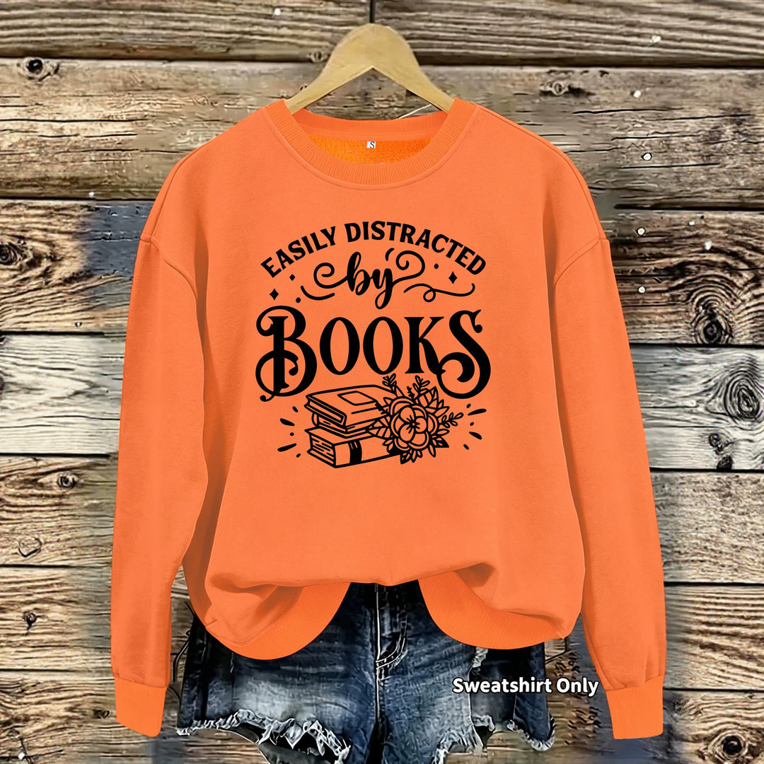 Round neck fleece sports hoodie