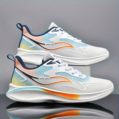 Men's Road Running Shoes featuring a low-top design for freedom of movement and secure lace closure.