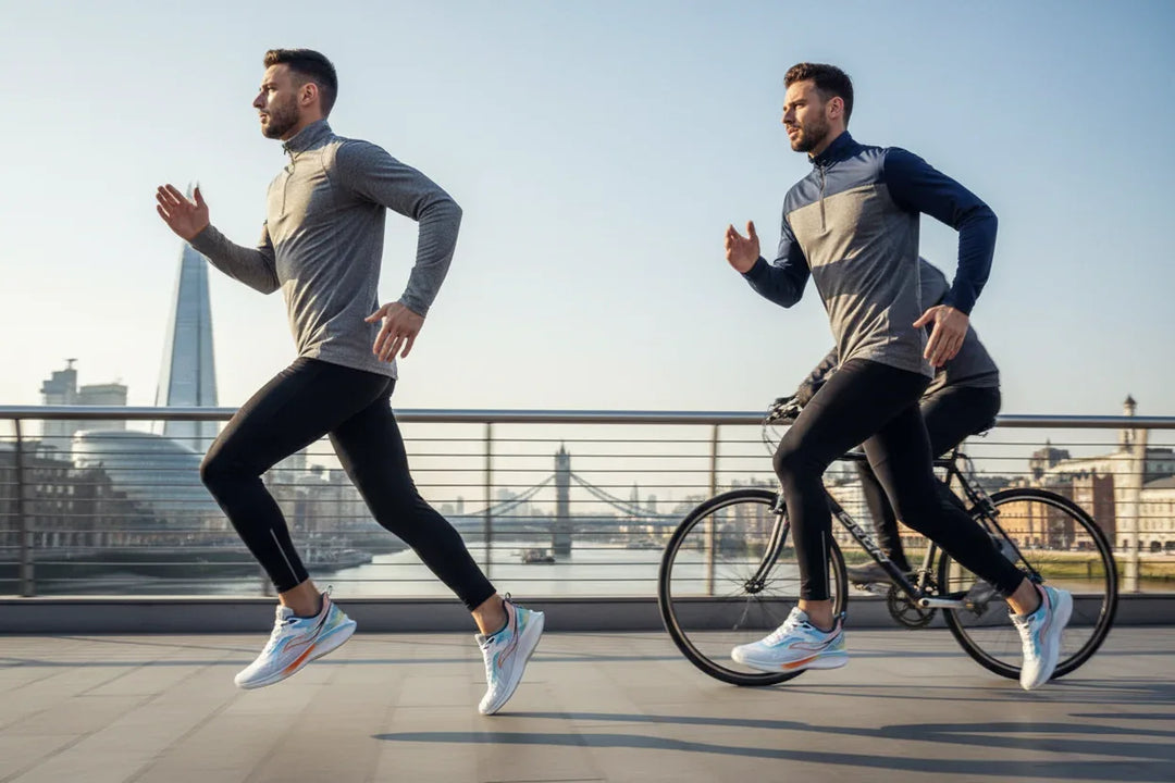 Men's Road Running Shoes - Lightweight, Breathable, and Stylish for All-Day Comfort - Allen-Fitness