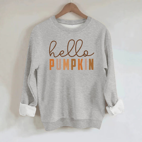 Round neck fleece sweatshirt sports sweatshirt