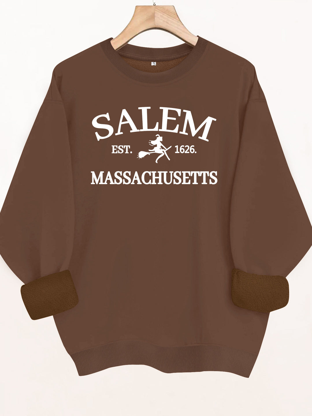 Round neck fleece sweatshirt sports sweatshirt