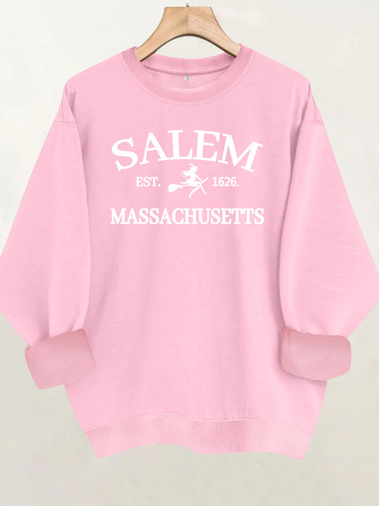 Round neck fleece sweatshirt sports sweatshirt