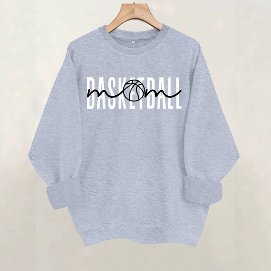 Loose velvet sweatshirt