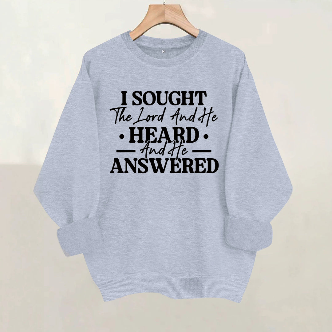 Loose velvet sweatshirt