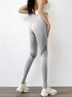 High Waist Ankle-Length Yoga Pants for Women - Solid, Seamless, Booty Lifting - Allen-Fitness