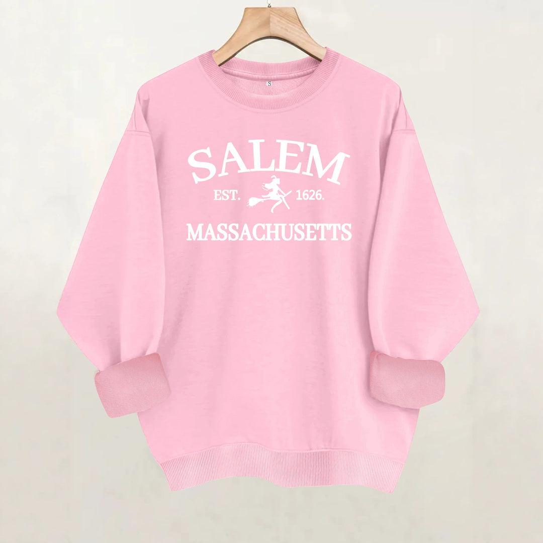 Round neck fleece sweatshirt sports sweatshirt