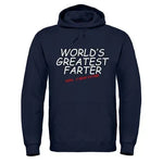 Father's Day - Greatest Farter Hoodie with Pouch Pocket and Comfy Fleece Lining - Allen-Fitness