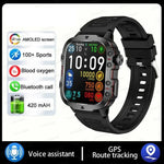 New QX11 Smart Bluetooth Watch - Health Tracking, Notifications, Touchscreen, USB Charging - Allen-Fitness