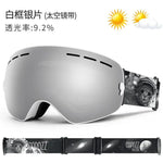 Ultimate Anti-Fog Ski Goggles for Winter Sports - Unisex & Large Spherical Fit - Allen-Fitness