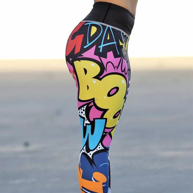 Yoga Leggings for Women - Seamless Slim Tights in Multiple Colors - Allen-Fitness