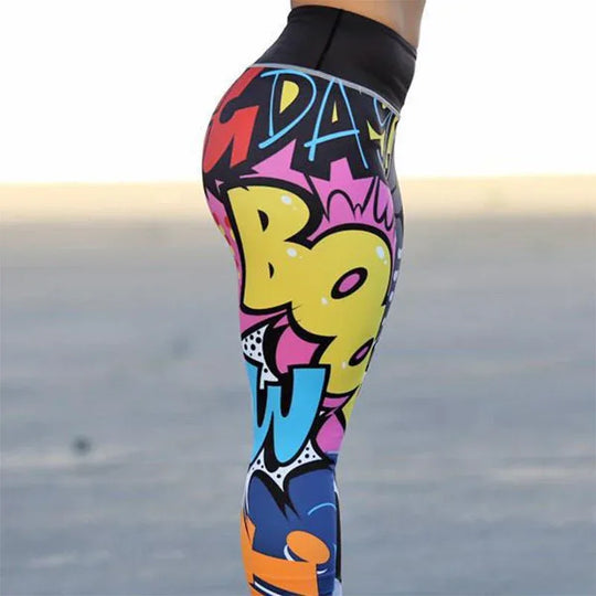 Yoga Leggings for Women - Seamless Slim Tights in Multiple Colors - Allen-Fitness
