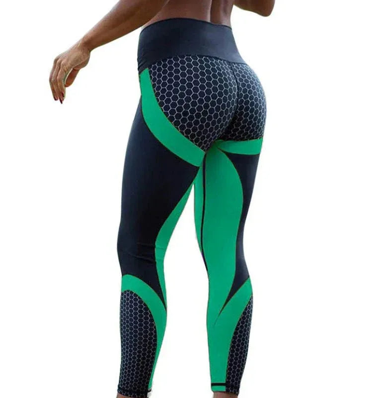 Yoga Leggings for Women - Seamless Slim Tights in Multiple Colors - Allen-Fitness