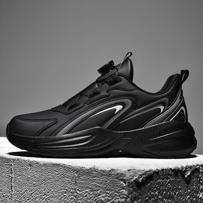 Waterproof Leather Sneaker Men's displayed in various angles emphasizing comfort and durability.