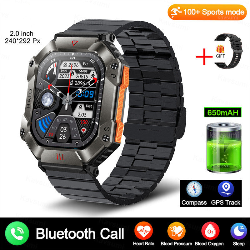 Android GPS Fitness Women's New Smart Watch in a stylish black design, ideal for active women.