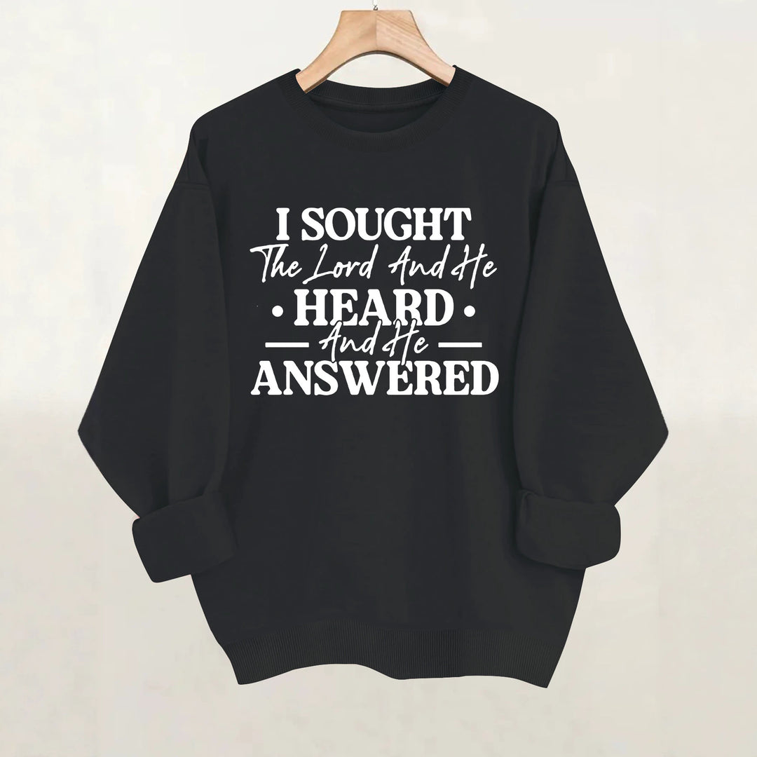 Loose velvet sweatshirt