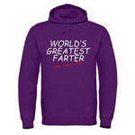 Father's Day - Greatest Farter Hoodie with Pouch Pocket and Comfy Fleece Lining - Allen-Fitness