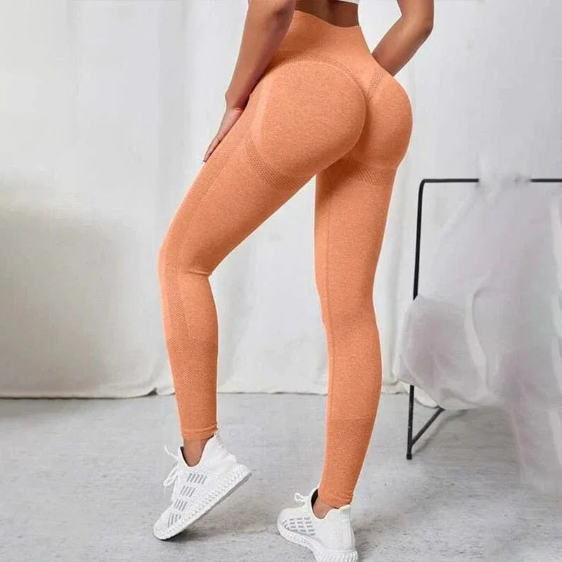 Yoga Leggings Sport Women Fitness Legging Seamless Workout Leggings Fashion Push Up Leggings Gym Women Clothing Dropshipping - Allen-Fitness