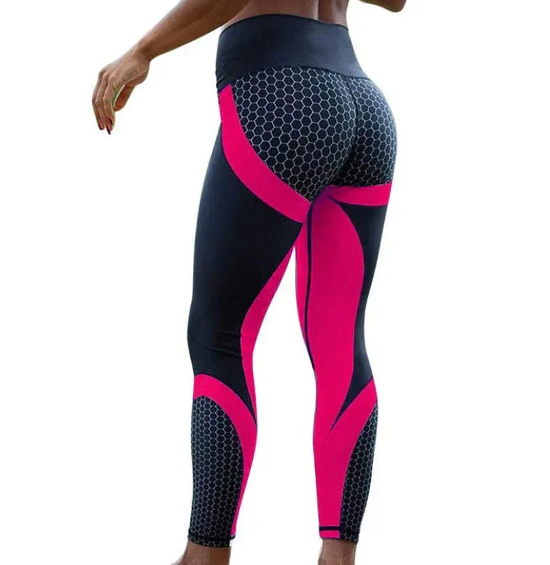 Yoga Leggings for Women - Seamless Slim Tights in Multiple Colors - Allen-Fitness