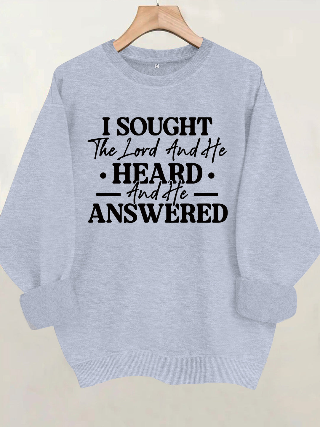 Loose velvet sweatshirt