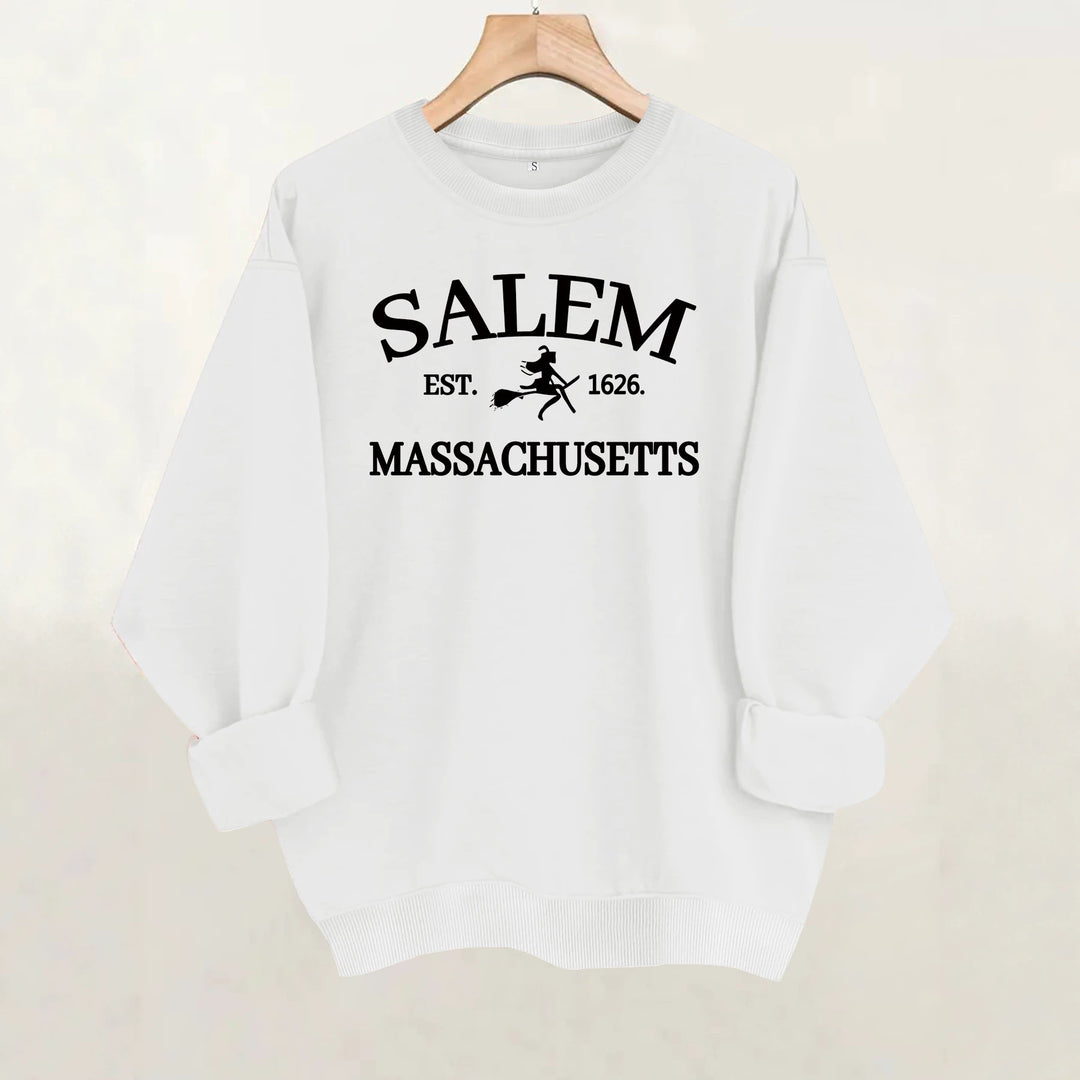 Round neck fleece sweatshirt sports sweatshirt