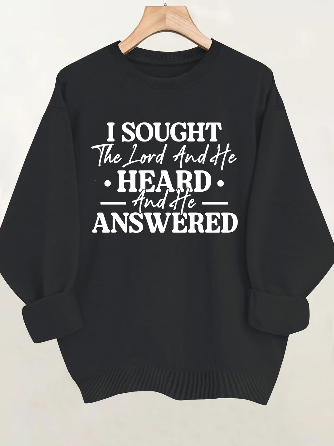 Loose velvet sweatshirt