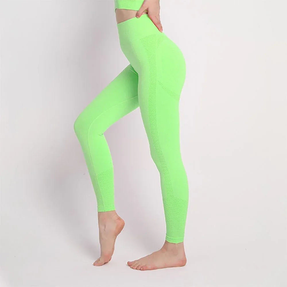 Yoga Leggings Sport Women Fitness Legging Seamless Workout Leggings Fashion Push Up Leggings Gym Women Clothing Dropshipping - Allen-Fitness