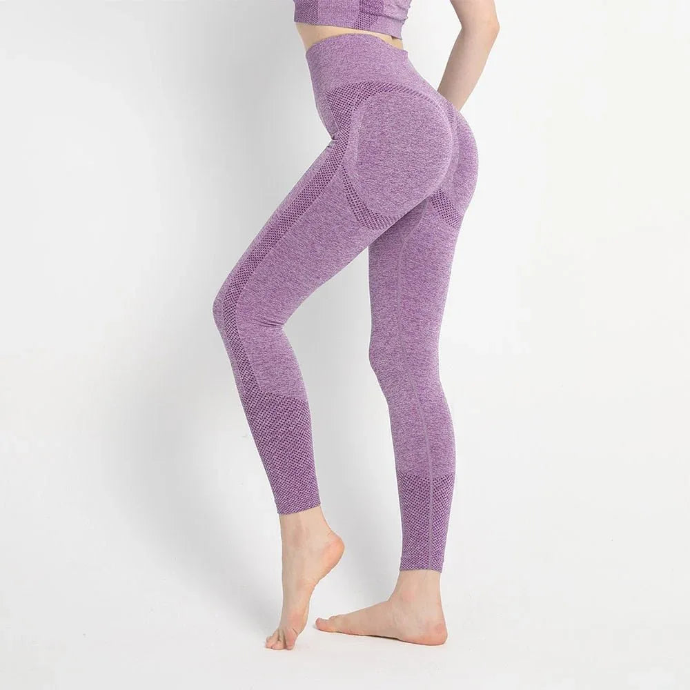 Yoga Leggings Sport Women Fitness Legging Seamless Workout Leggings Fashion Push Up Leggings Gym Women Clothing Dropshipping - Allen-Fitness