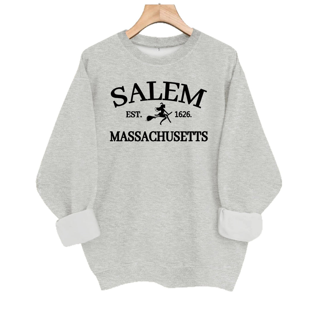 Round neck fleece sweatshirt sports sweatshirt