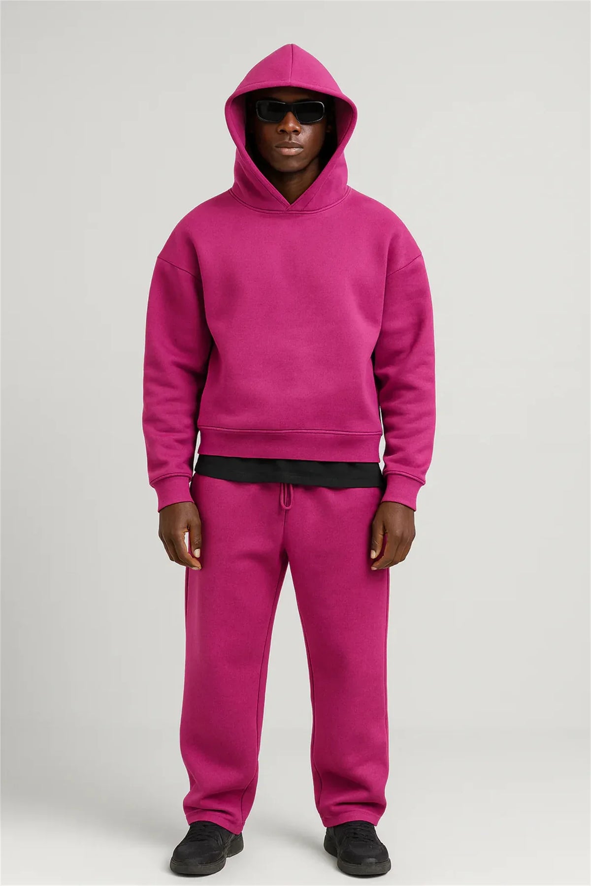 Oversized Two-piece Men's Sportswear Suit - Allen-Fitness