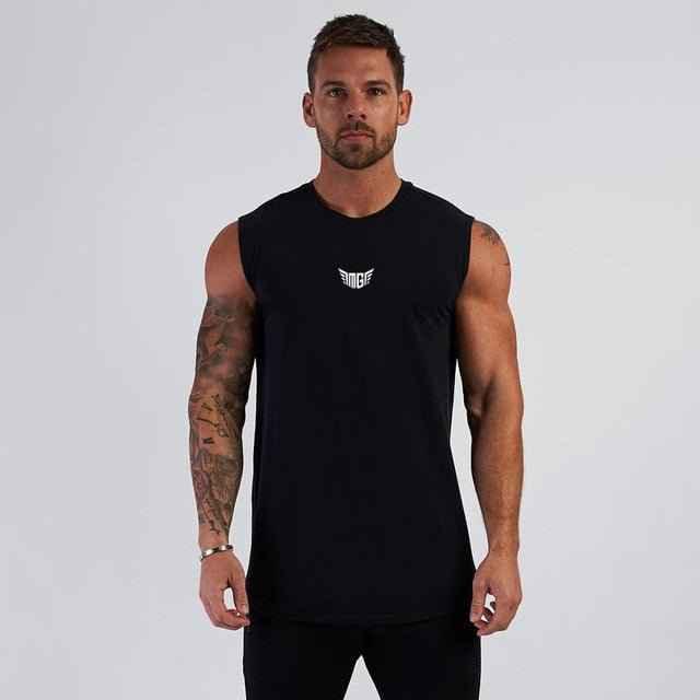 Men's Compression Gym Tank Top - Lightweight, Breathable, & Stylish Design - Allen-Fitness