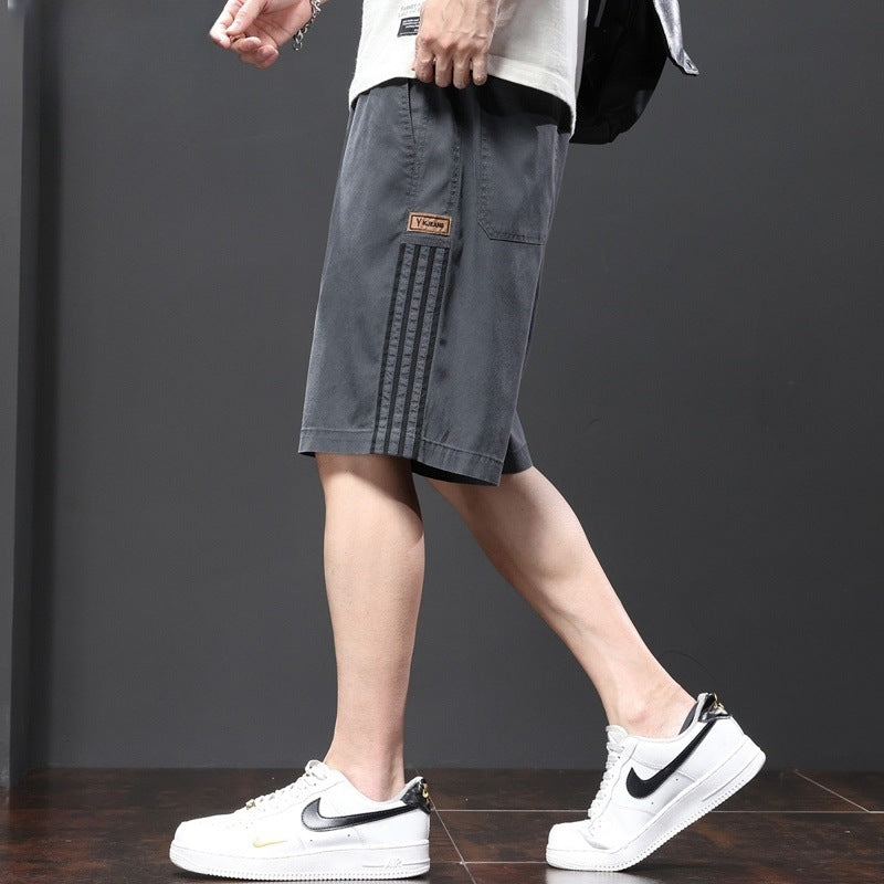 Versatile and Handsome Sports Thin Middle Pants