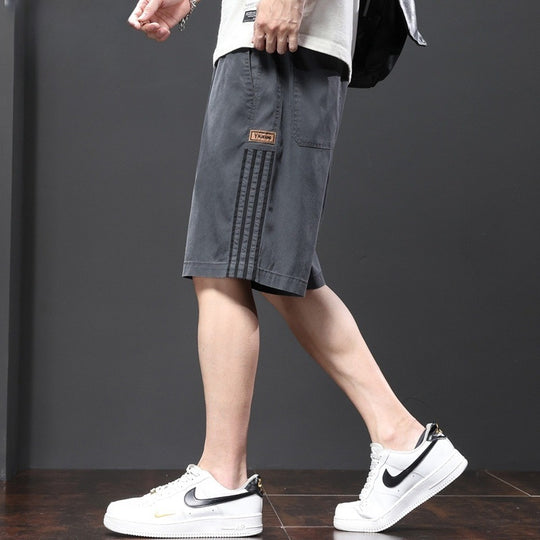 Versatile and Handsome Sports Thin Middle Pants