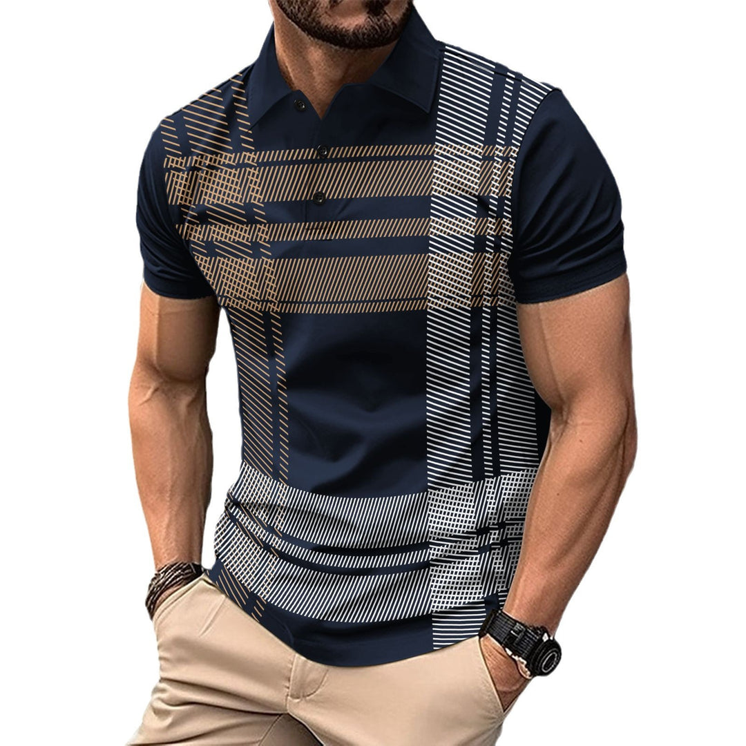 POLO printed striped men&