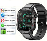 New QX11 Smart Bluetooth Watch - Health Tracking, Notifications, Touchscreen, USB Charging - Allen-Fitness