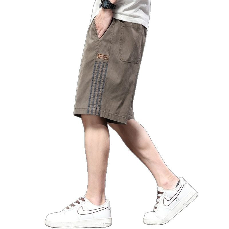 Versatile and Handsome Sports Thin Middle Pants