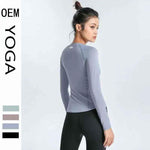 Women's Long Sleeve Alo Yoga Top | Breathable Athletic Activewear - Allen-Fitness