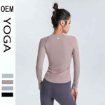Women's Long Sleeve Alo Yoga Top | Breathable Athletic Activewear - Allen-Fitness