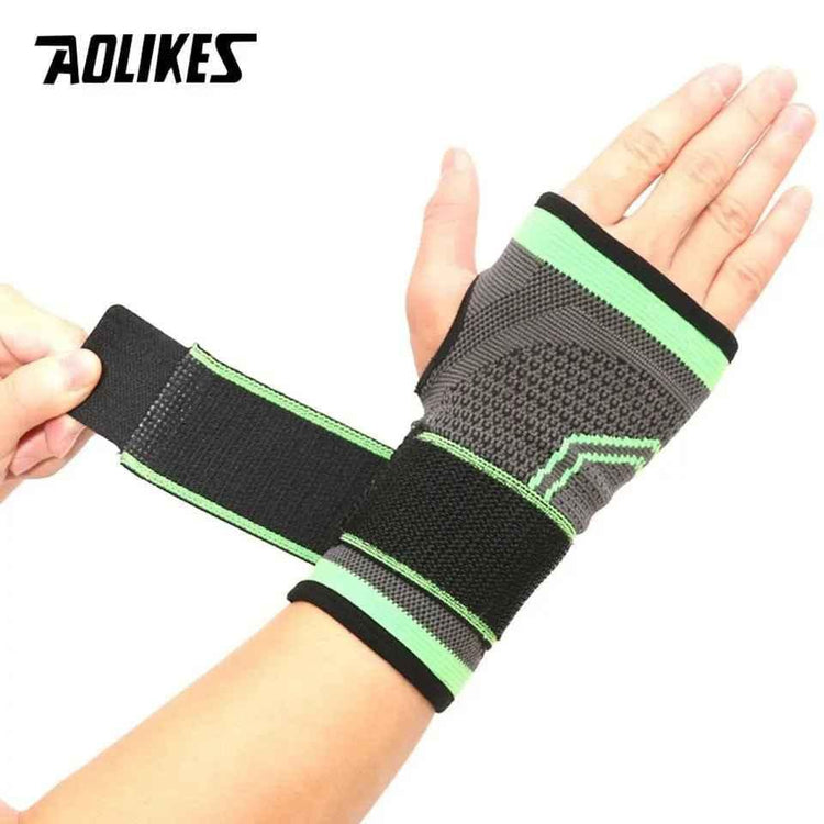 1PCS High Elastic Bandage Fitness Yoga Hand Palm Brace Wrist Support - Allen-Fitness
