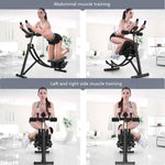 Abdominal Muscle Trainer Foldable Thin Waist Machine AB Rocket Roller Slider Belly Indoor Fitness - Allen-Fitness